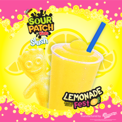 Sour Patch Kids FUB Frozen Uncarbonated Slush Product Line Featured Image