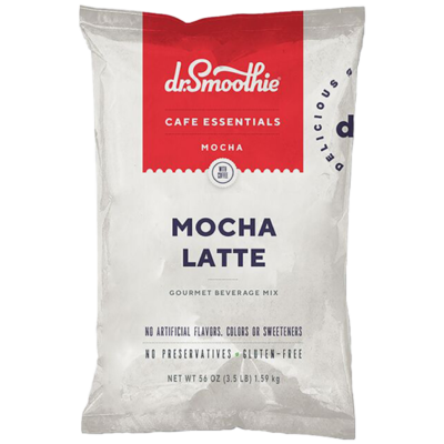 Dr. Smoothie Cafe Essentials Mocha Latte 3.5 lb Bag