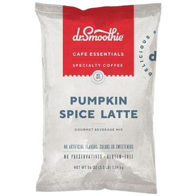Dr. Smoothie Cafe Essentials Pumpkin Spice Latte 3.5 lb Bag