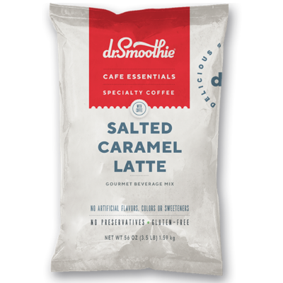 Dr. Smoothie Cafe Essentials Salted Caramel Latte 3.5 lb Bag