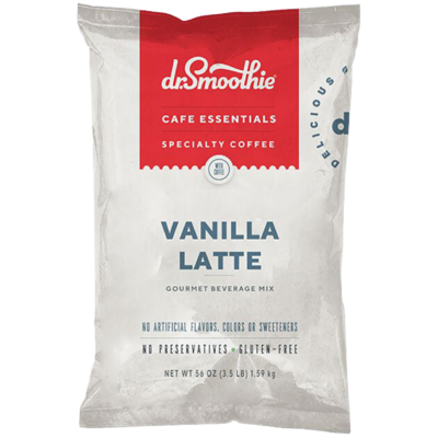 Dr. Smoothie Cafe Essentials Vanilla Latte 3.5 lb Bag