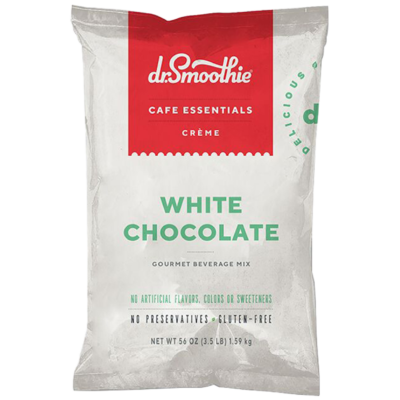 Dr. Smoothie Cafe Essentials White Chocolate 3.5 lb Bag