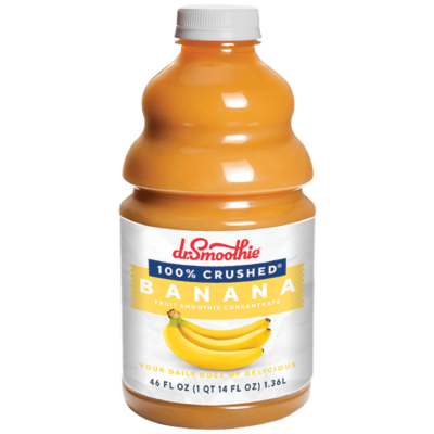 Dr. Smoothie 100% Crushed Banana 46 oz Bottle