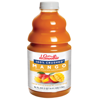 Dr. Smoothie 100% Crushed Mango 46 oz Bottle