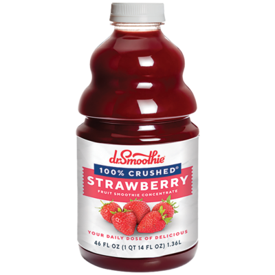Dr. Smoothie 100% Crushed Strawberry 46 oz Bottle