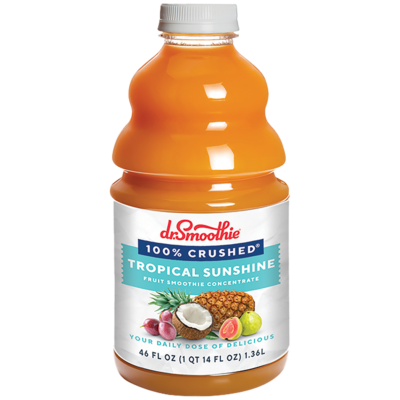 Dr. Smoothie 100% Crushed Tropical Sunshine 46 oz Bottle