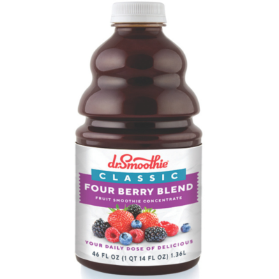 Dr. Smoothie Classic Four Berry Blend 46 oz Bottle