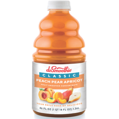 Dr. Smoothie Classic Peach Pear Apricot 46 oz Bottle