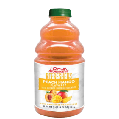 Dr. Smoothie Refreshers Peach Mango 46 oz Bottle