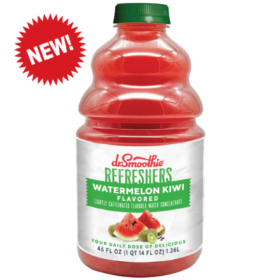 Dr. Smoothie Refreshers Watermelon Kiwi 46 oz Bottle