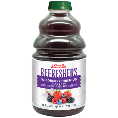 Dr. Smoothie Refreshers Wildberry Hibiscus 46 oz Bottle
