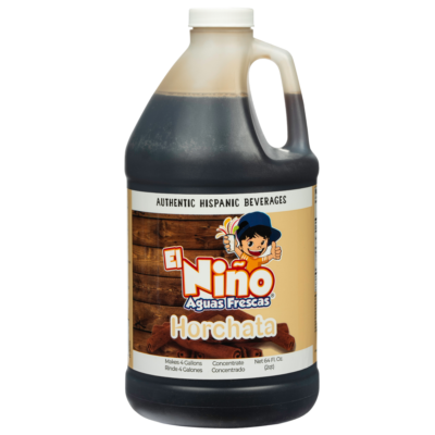El Nino Aguas Frescas Horchata 1/2 Gallon Bottle