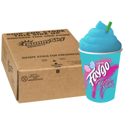 Faygo Blue Cotton Candy FCB 2.5 Gallon BIB