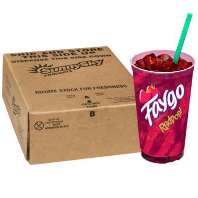 Faygo Red Pop Fountain Drink 2.5 Gallon BIB