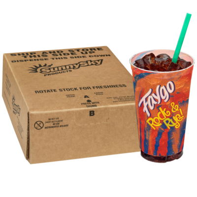 Faygo Rock & Rye Fountain Drink 2.5 Gallon BIB