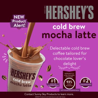 HERSHEY'S Cold Brew Mocha Latte 6 Liter BIB - Image 2