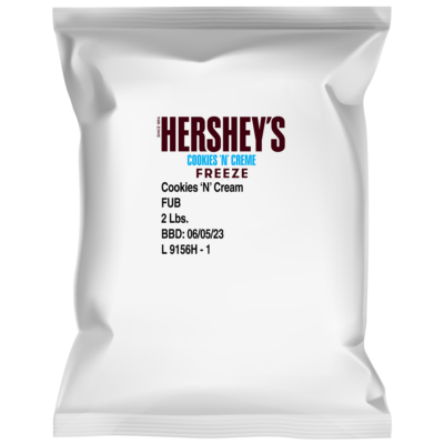 HERSHEY'S Freeze Cookies and Cream FUB 2 lb Pouch