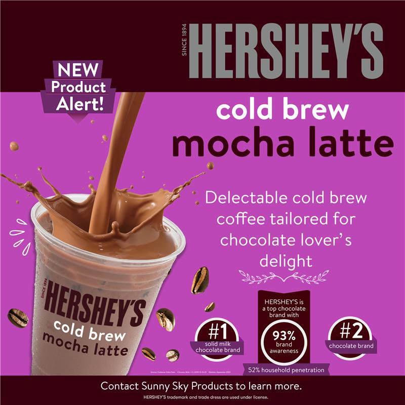Hersheys Cold Brew Mocha Latte Cup Image