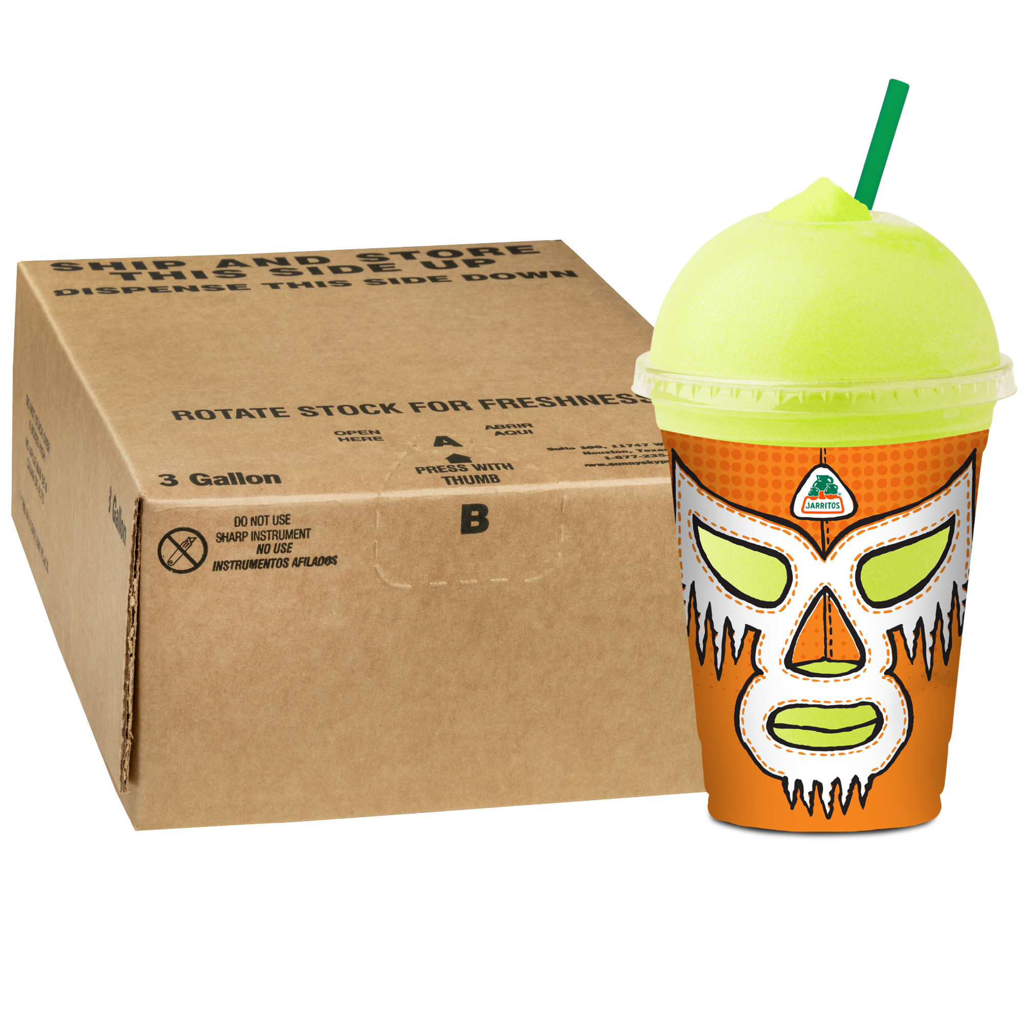 時計 JARRITOS Jarritos Freeze Lime FCB 3 Gallon BIB - Sunny Sky Products