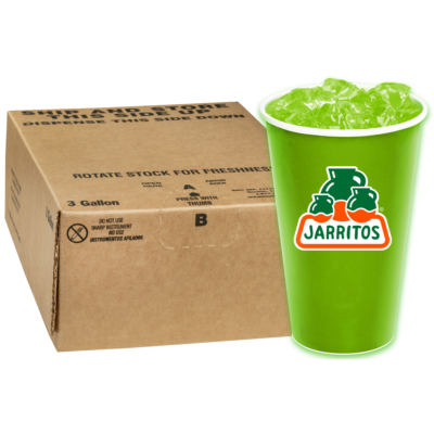 Jarritos Lime Fountain Drink 3 Gallon BIB