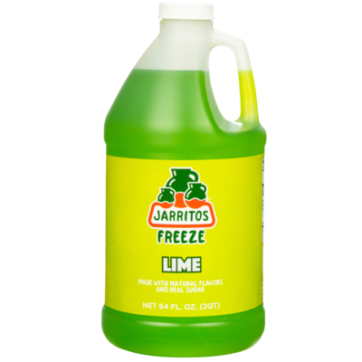 Jarritos Freeze Lime FUB 1/2 Gallon Bottle