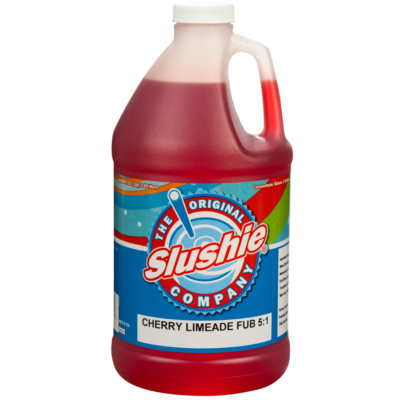 The Original Slushie Company® Cherry Limeade FUB 1/2 Gallon Bottle