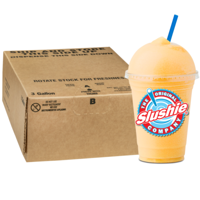 The Original Slushie Company® Lite Mango FCB 3 Gallon BIB
