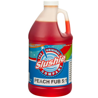 The Original Slushie Company® Peach FUB 1/2 Gallon Bottle
