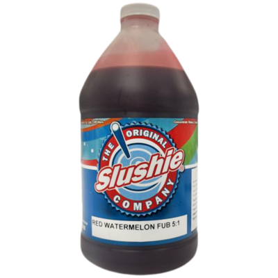 The Original Slushie Company® Red Watermelon FUB 1/2 Gallon Bottle