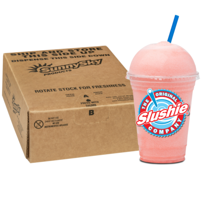 The Original Slushie Company® Strawberry Extreme FCB 2.5 Gallon BIB
