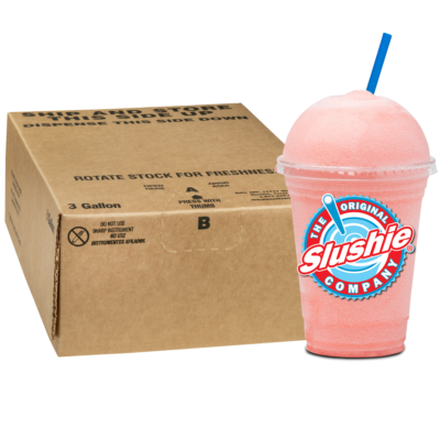 The Original Slushie Company® Strawberry Lemonade FCB 3 Gallon BIB