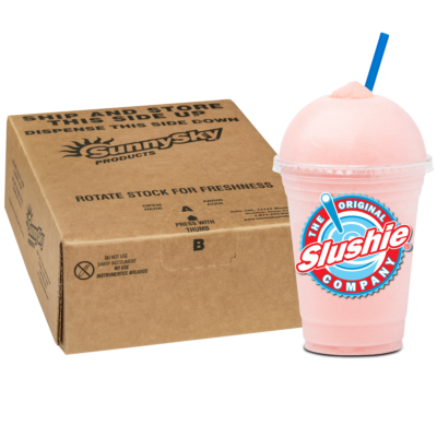 The Original Slushie Company® Sugar Free Strawberry Lemonade FCB 2.5 Gallon BIB