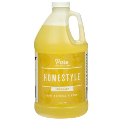 Pure Craft Beverages™ Homestyle Lemonade Real Sugar 1/2 Gallon Bottle