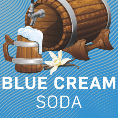 Sunny Sky Blue Cream Soda Fountain Drink 3 Gallon BIB