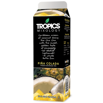 Tropics Mixology Piña Colada 32 oz Carton