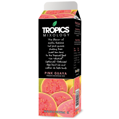 Tropics Mixology Pink Guava 32 oz Carton