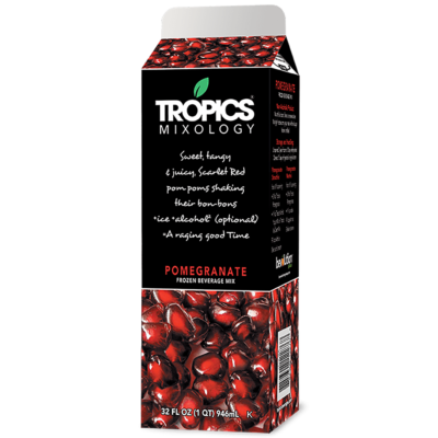 Tropics Mixology Pomegranate 32 oz Carton