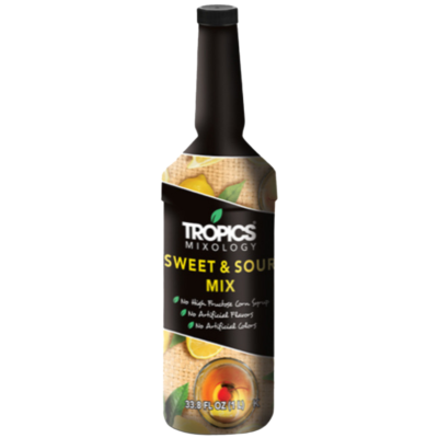 Tropics Mixology Sweet & Sour Mix 1 Liter Bottle