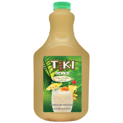 Tiki Tropics Piña Colada 64 oz Bottle
