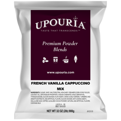 UPOURIA® French Vanilla Cappuccino Mix 2 lb Pouch