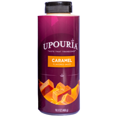 UPOURIA® Caramel Sauce 16.5 oz Bottle