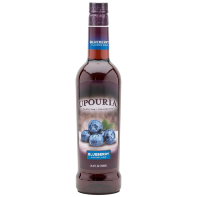 UPOURIA® Blueberry Flavored Syrup 750 ml Bottle