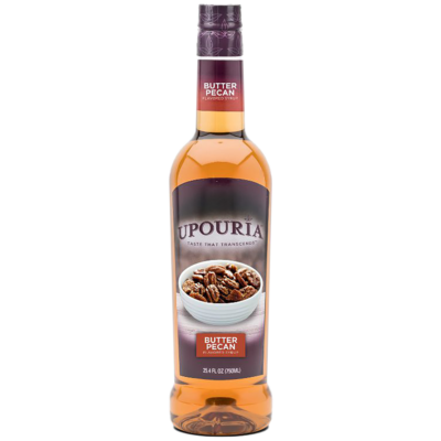 UPOURIA® Butter Pecan Flavored Syrup 750 ml Bottle