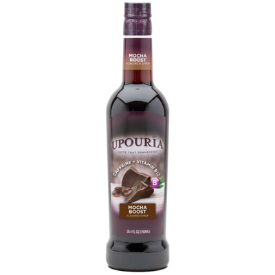 UPOURIA® Mocha Boost Coffee Flavored Syrup 750 ml Bottle