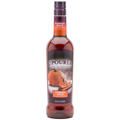 UPOURIA® Pumpkin Spice Flavored Syrup 750 ml Bottle