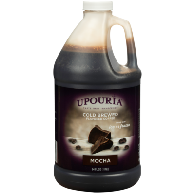 UPOURIA® Mocha Frozen Coffee FUB 1/2 Gallon Bottle