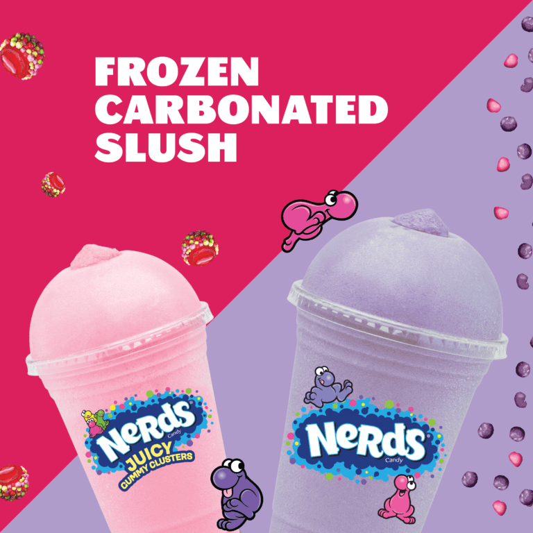Nerds Frozen Carbonated Slush Product Line