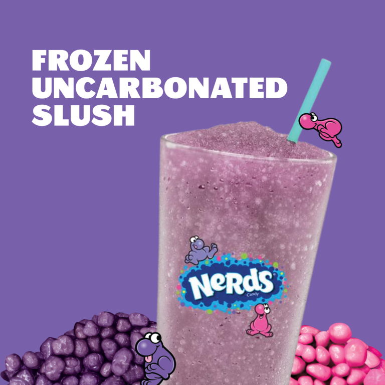 Nerds Frozen Uncarbonated Slush Product Line