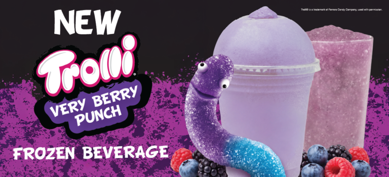 Sunny Sky Products Press Release New Trolli Very Berry Punch Slushy