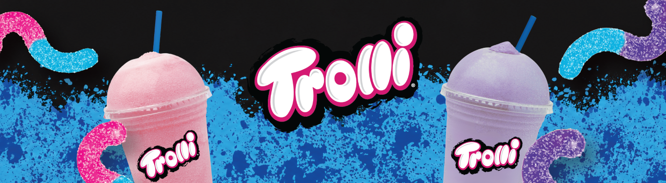 Trolli brand and cups